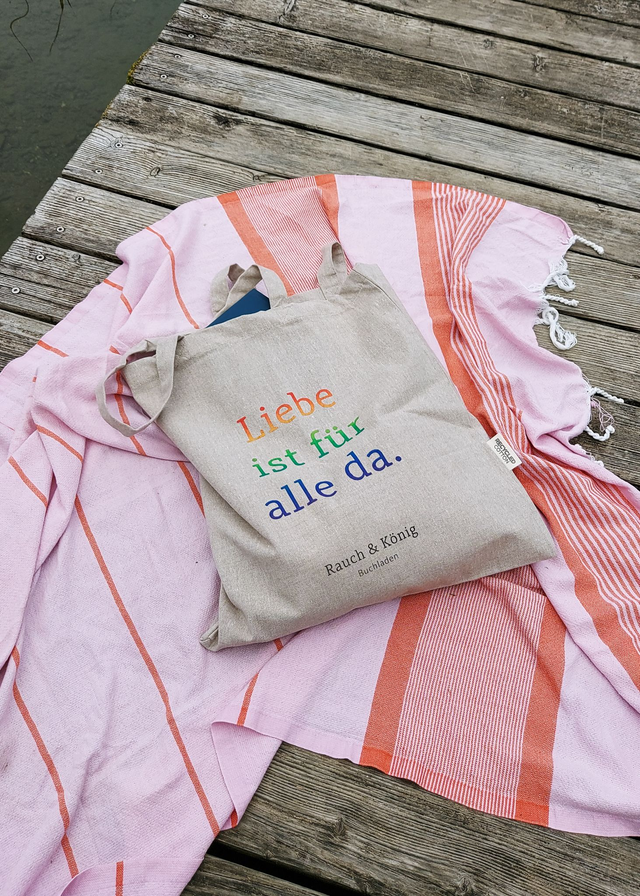 Baumwollebeutel »Liebe ist für alle da«