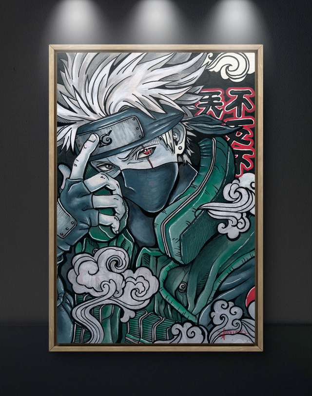 Print &quot;Kakashi&quot; Naruto - Manga