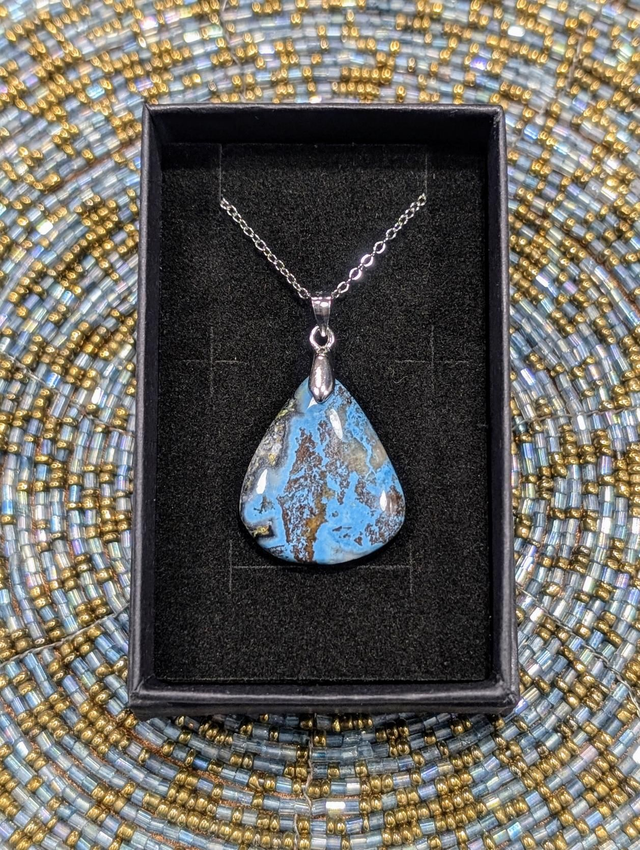 Pendentif Chrysocolle 