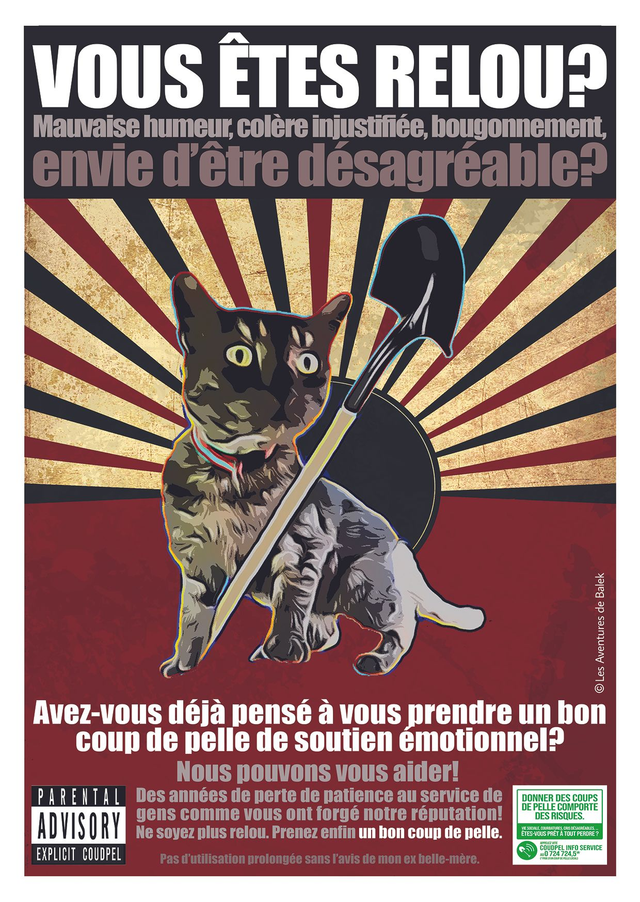 Affiche Cambouis "Stop aux Relous"