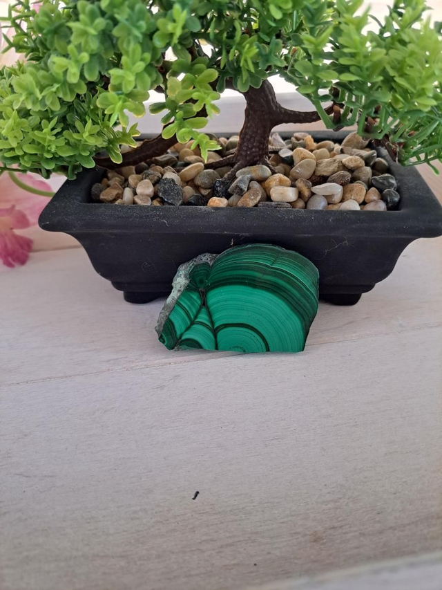 Tranche de malachite