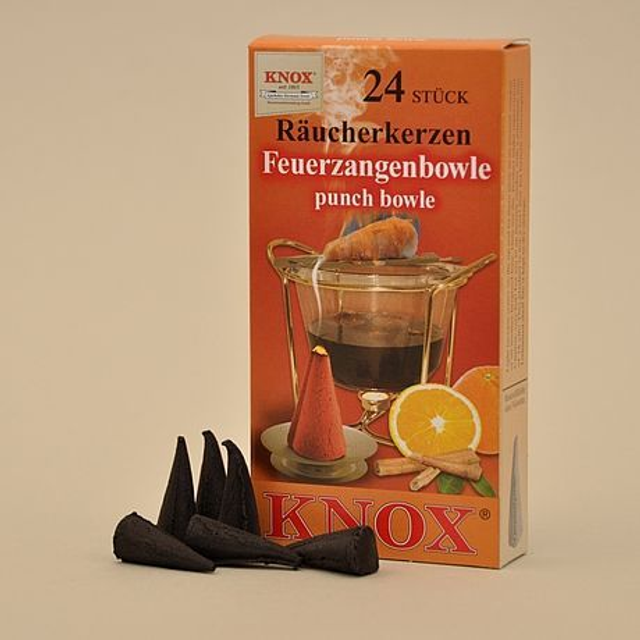 Knox Räucherkegel - Feuerzangenbowle