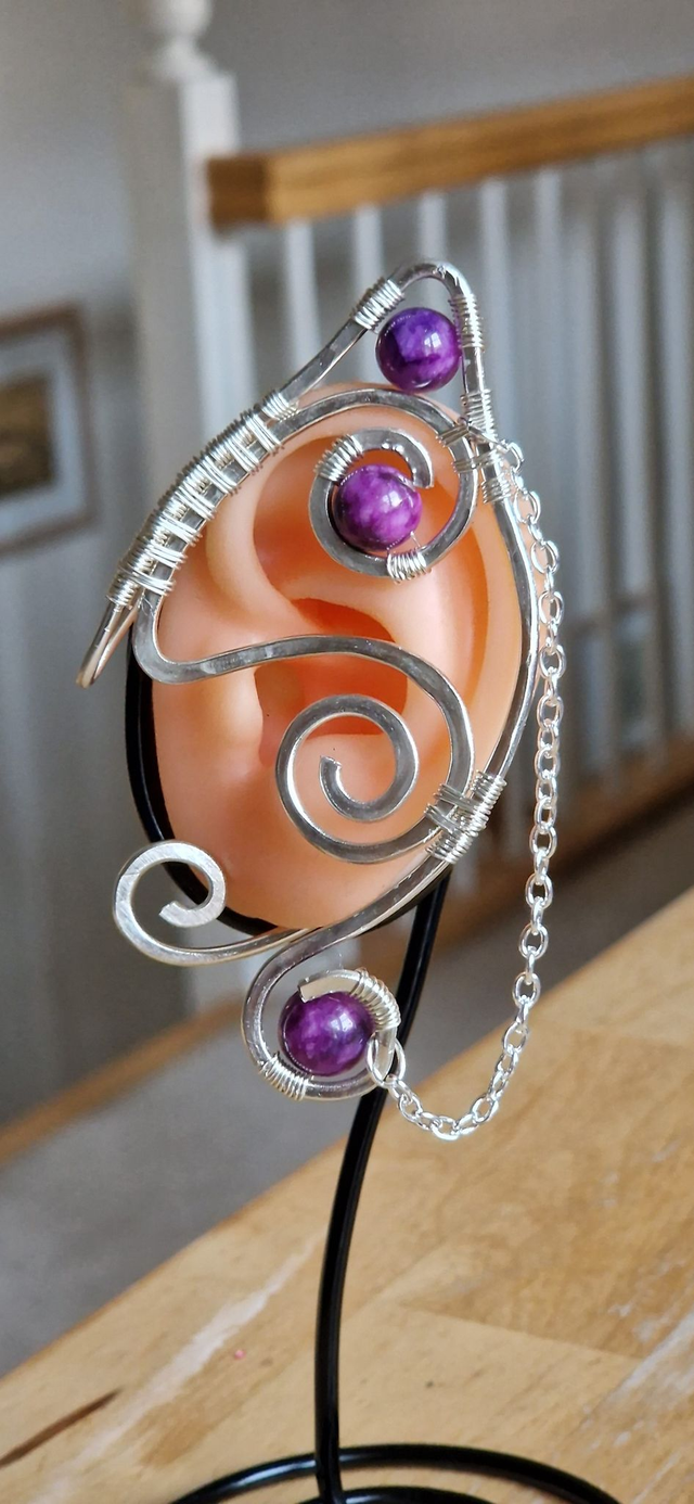 Ohrschellen in Silber     Elfenohren, Ohrschmuck