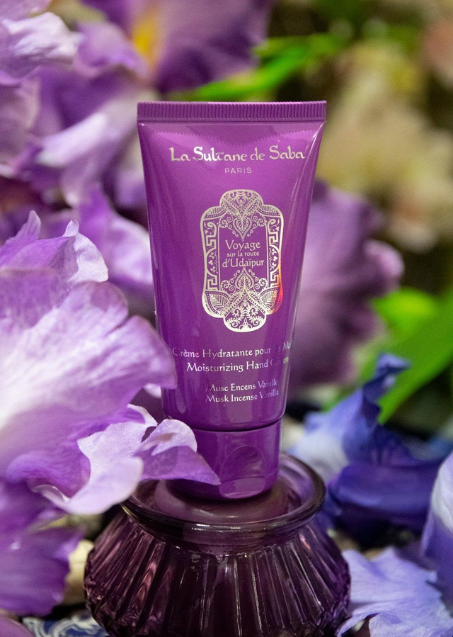 Hand Crème Mains - 50ml -  Udaipur (Muskus - Wierook - Vanille) 