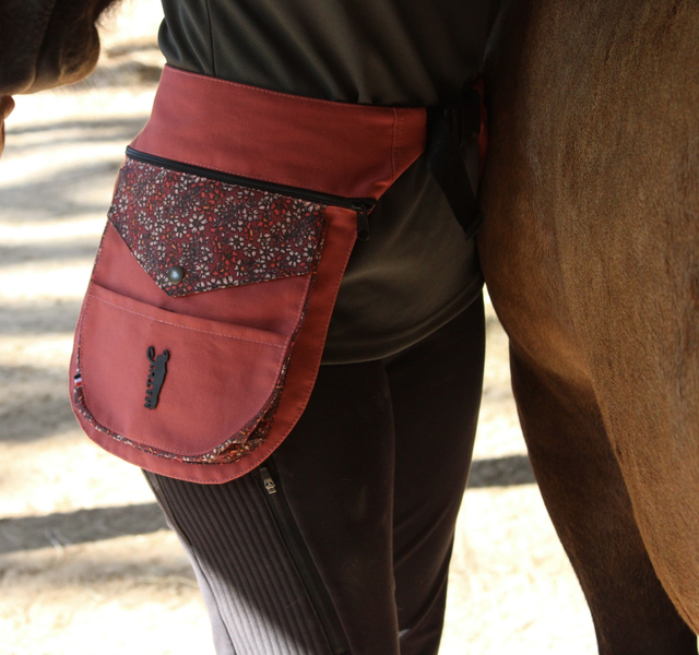 Grande pochette - Rose (uni)