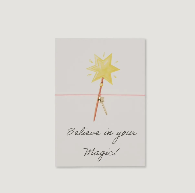 Carte et bracelet Believe in your magic 