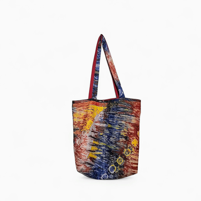 African Print Tote 