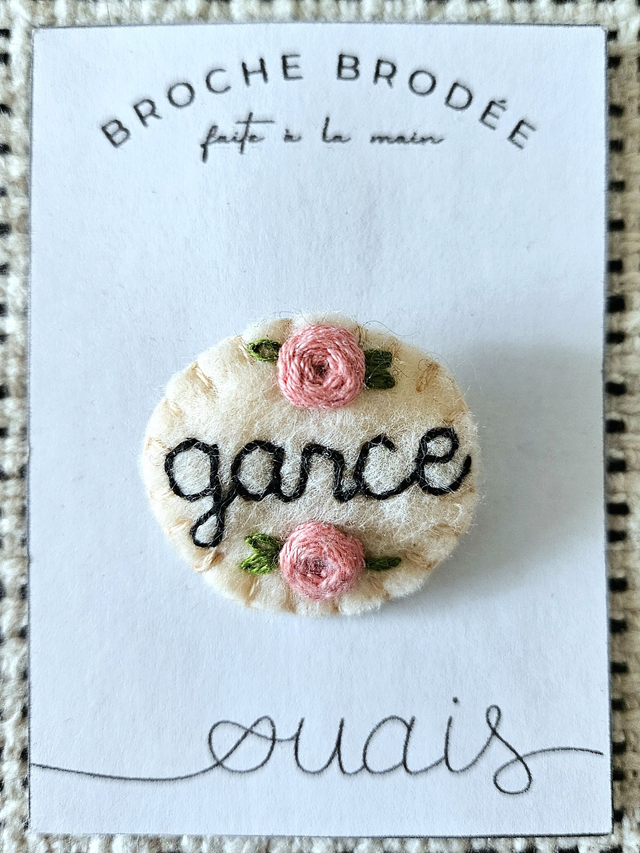 Broche - Garce
