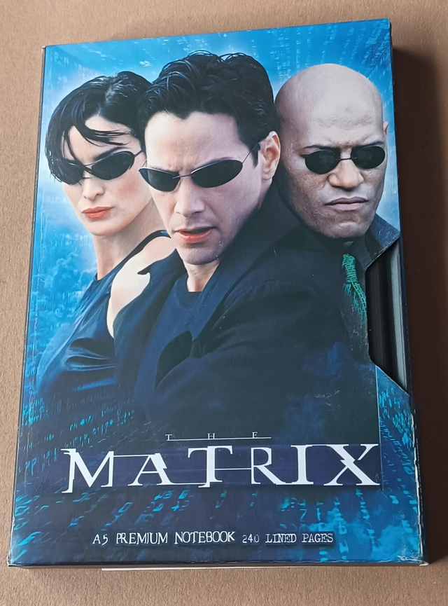 The Matrix A5 Premium Lined Notebook 