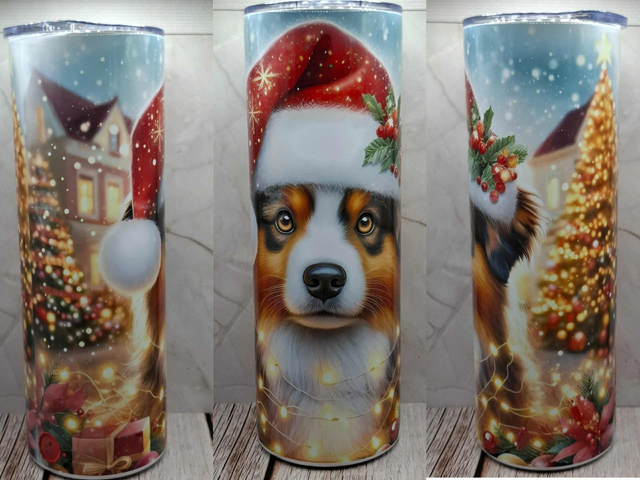 Gourde Canette Noël berger australien