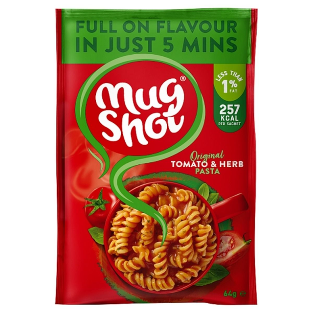 Mug Shot Tomato &amp; Herb Pasta 64g