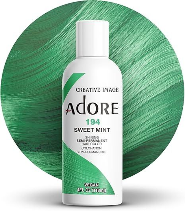 Adore Shining Semi-Permanent Hair Colour 118 ml (194 Sweet Mint)
