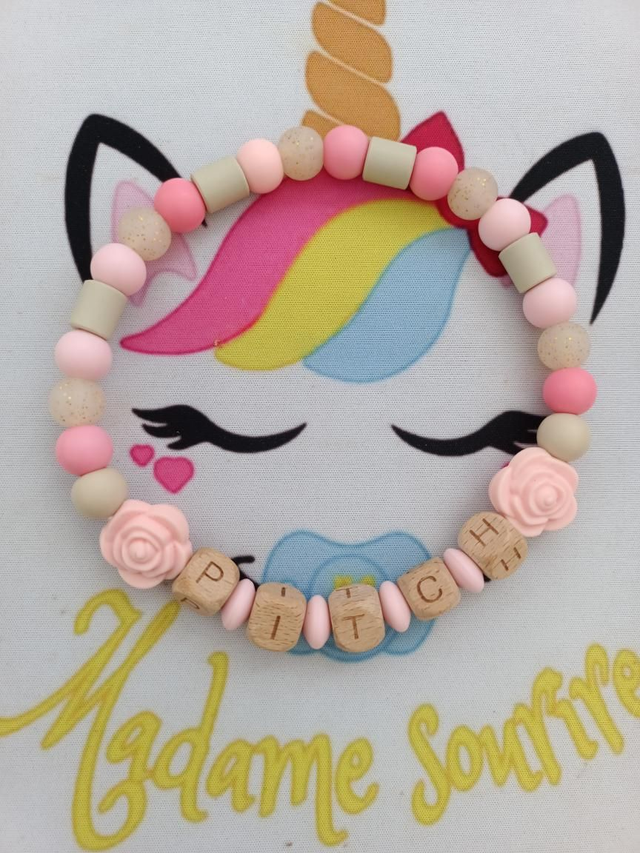 Collier anti tique Chat ou petit Chien Rose