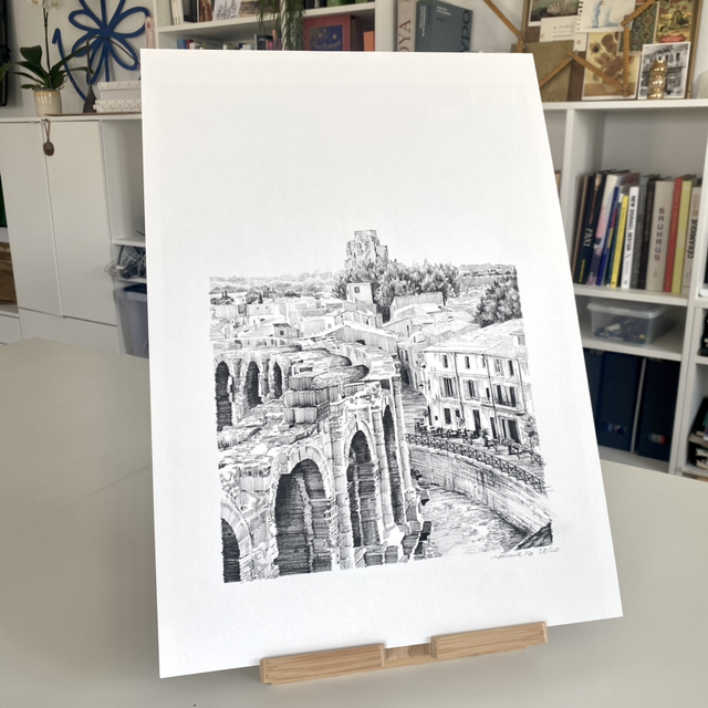 Reproduction « Vue depuis le Palais de Luppé »