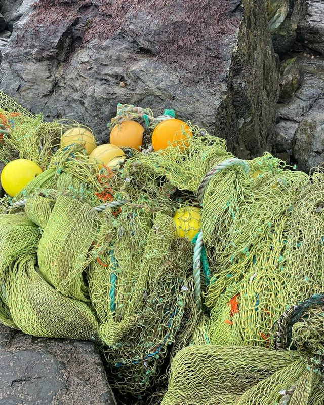 Float Key Ring - Float and rope from St Ives