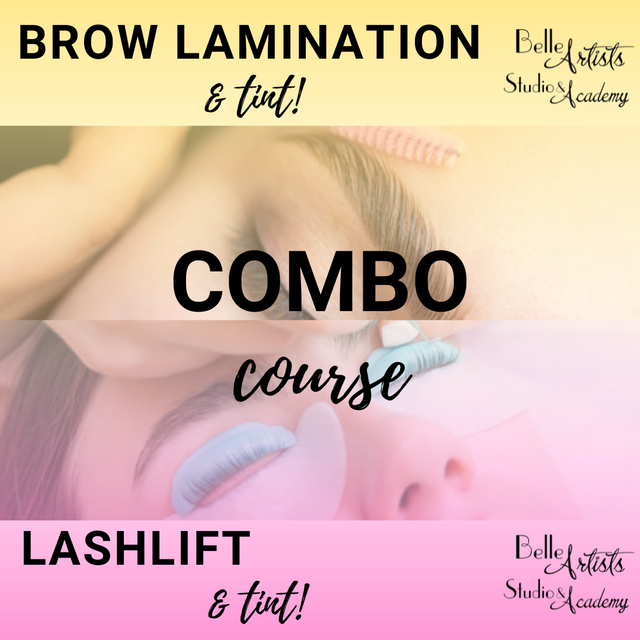 Brow Lamination &amp; Lashlift Combo