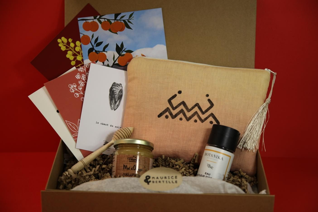 Coffret HENNÉ avec pochette - TIGMI