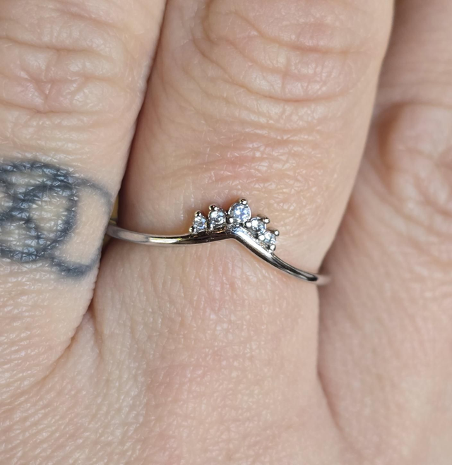 Bague "Liane" en argent 925 (2 tailles)