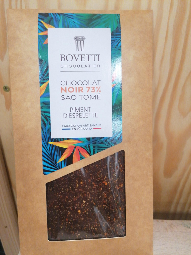 Chocolat noir piment (100g)