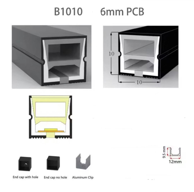 Néon LED Black Magic 