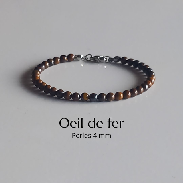 Bracelet fermoir en Oeil de fer