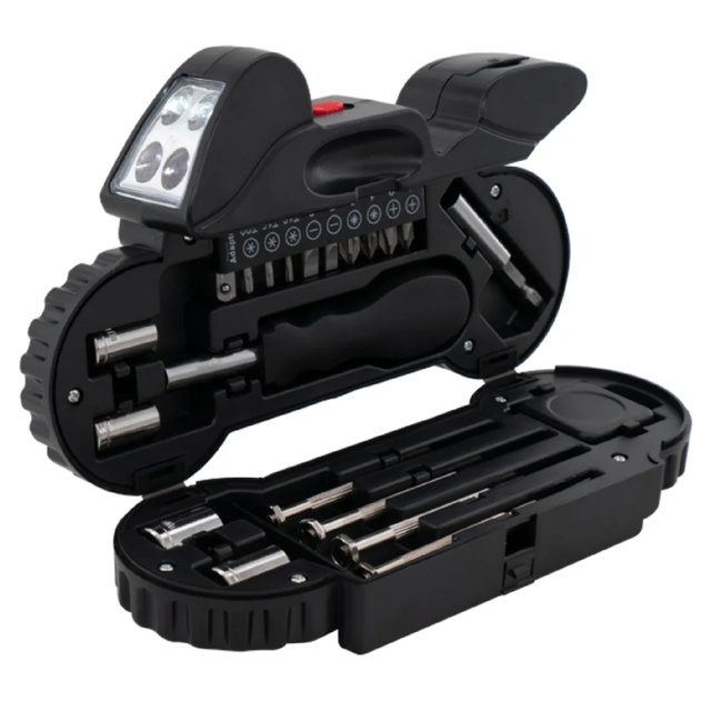 Motorcycle Shaped Tool Set