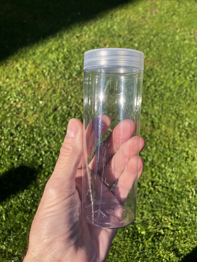 25 Stück Transparenter Kunststoff-Behälter (PET) inkl. Versand CH