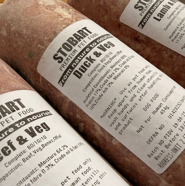 Mixed Pack of 10 454g Raw Tubes 