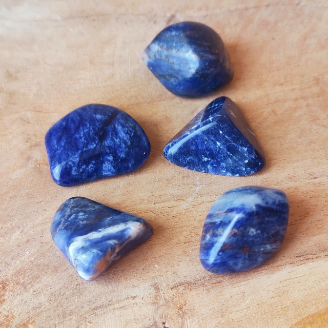 Pierre roulée Sodalite A