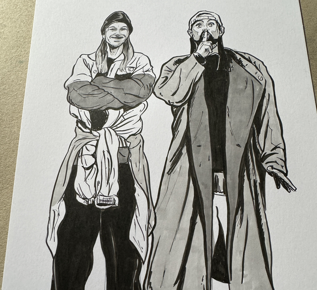 J&amp;SB pen, ink and marker 