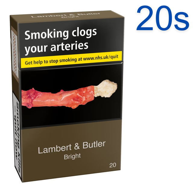 Lambert&amp;Butler Bright Cigarettes, 20s