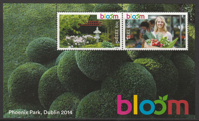Ireland  2014  Bloom Minisheet MNH
