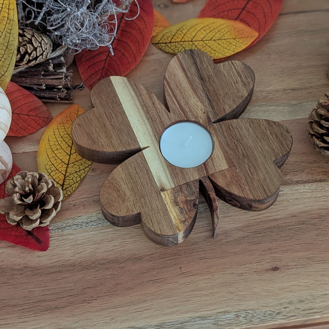 Trèfle en frêne acacia