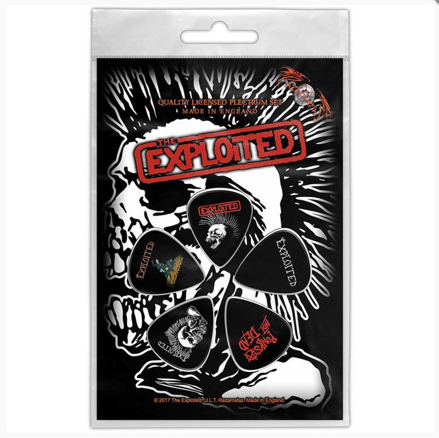 EXPLOITED PLECTRUM PACK: SKULL