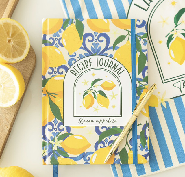 Italian Summer A5 Recipe Journal