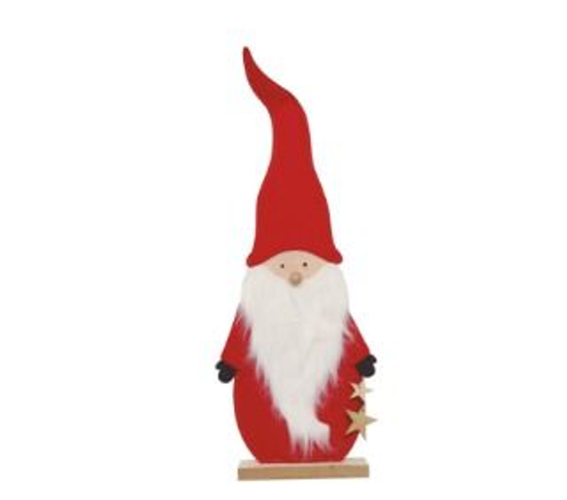 NATALE , SAGOMA ADDOBBO BABBO NATALE CM 75