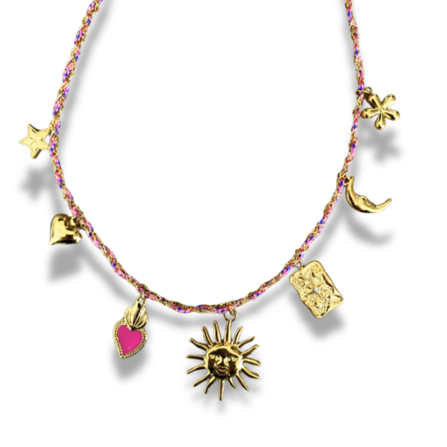Collier cordon soleil