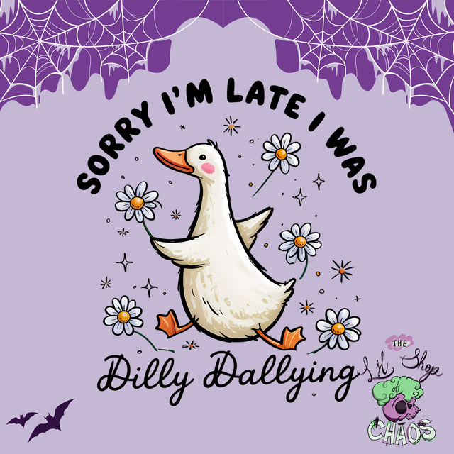 Dilly Dallying | Keyring, Pin or Phone Grip | 241