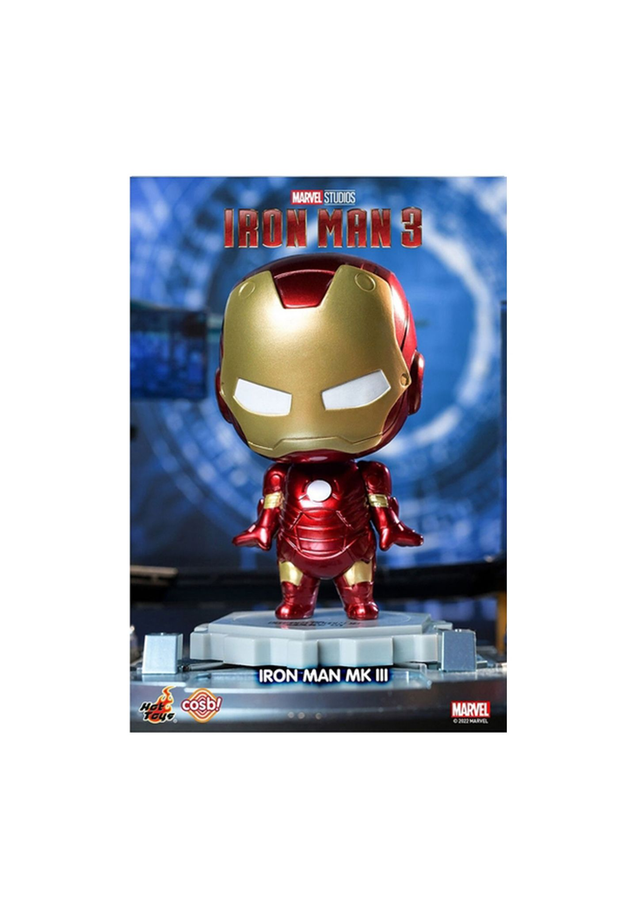 IRON MAN 3 FIGURINE COSBI IRON MAN MARK 3 8CM  