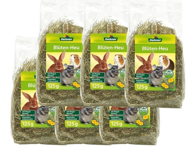 Rabbit Hay and Flowers 750g