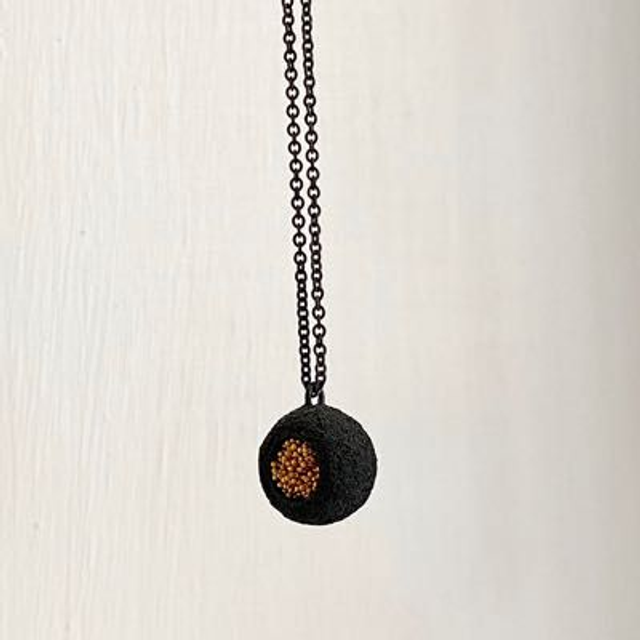Studded Lava Single Pendant