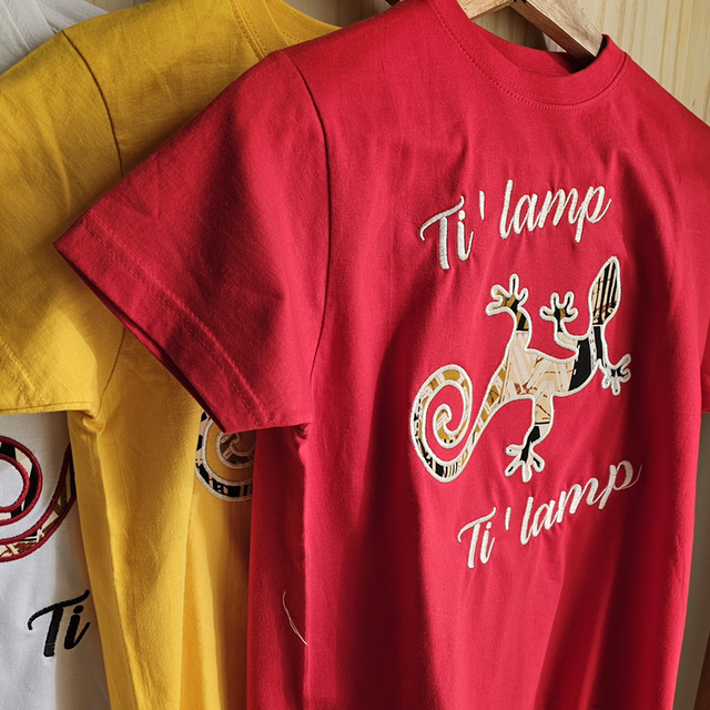 Tee-shirts Enfant Jaune Margouillat 