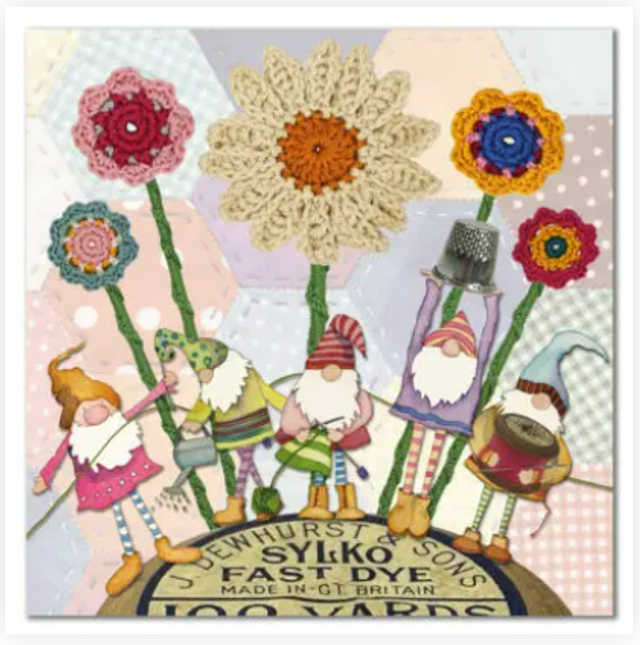 Greetings Card Crafting Gnomes 