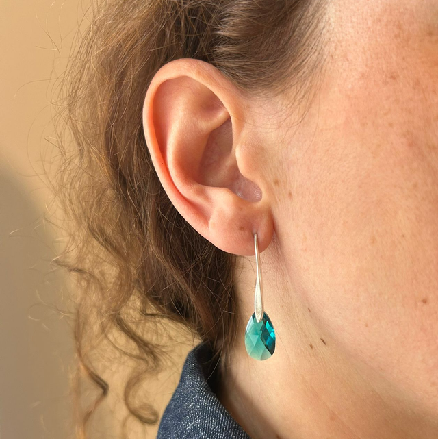 Boucles d&#039;oreilles turquoises