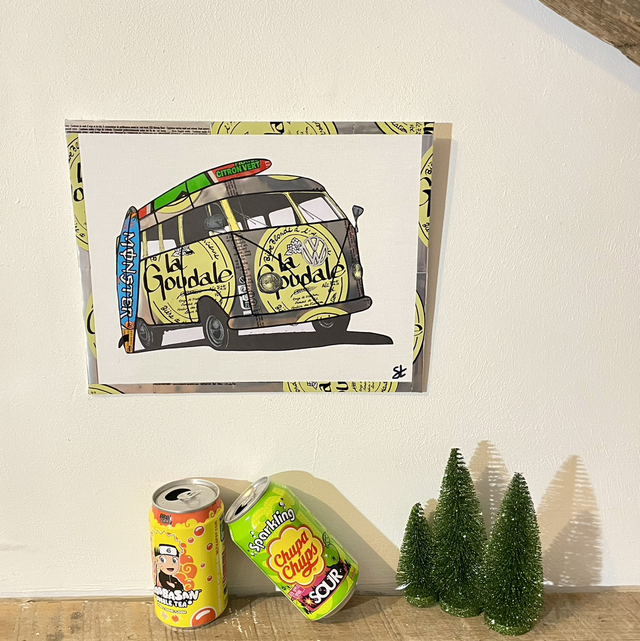 Tableau Combi van vintage