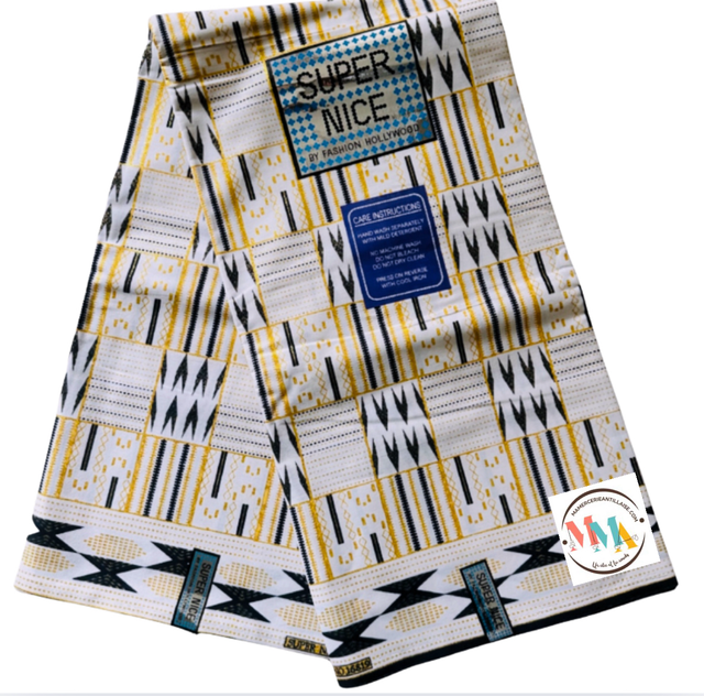 Wax Lomoka 5m40 Coton Pailleté 