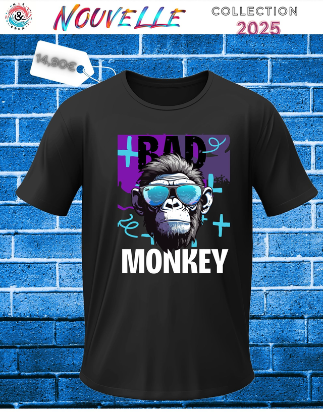 T-SHIRT BAD MONKEY