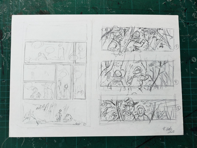 Recherches storyboard Brocéliande t5