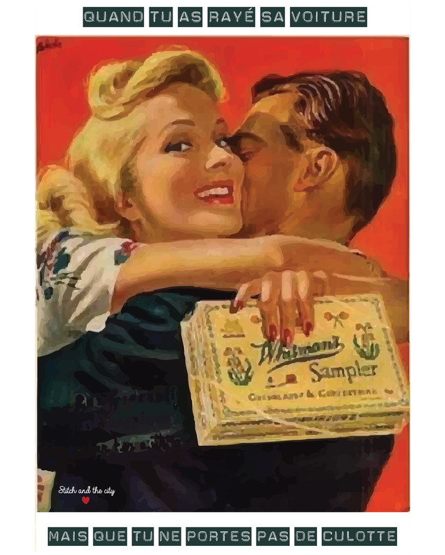 Affiche Quand tu as rayé sa voiture mais que tu ne portes pas de culotte