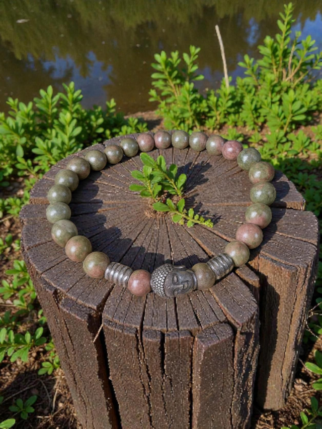 Bracelet Unakite - Équilibre &amp; Renouveau